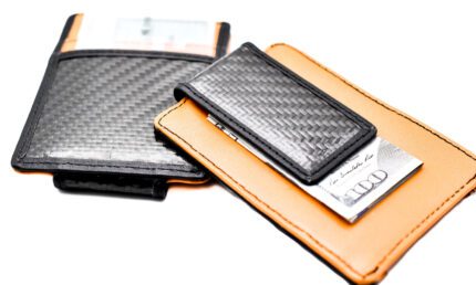 Elevate Your Style with Carbon Fiber – Buy Mens Card Money Clip Wallet