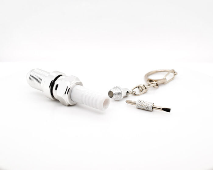 Spark Plug Keychain