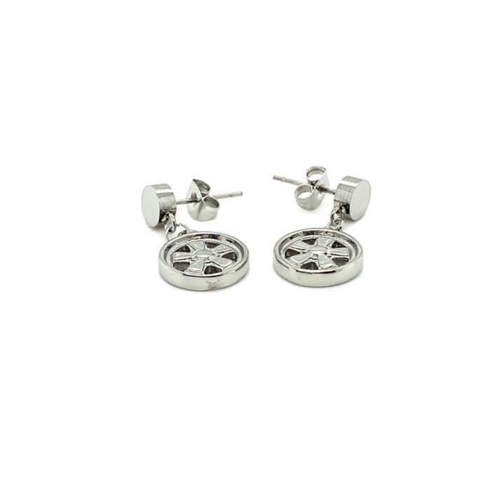 Fuchs Wheel Earrings Post Back