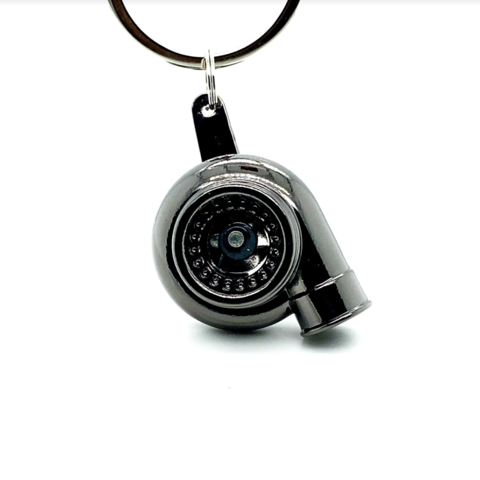 Black Turbo Keychain